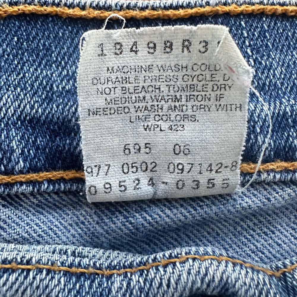 Levi’s 515 Bootcut Jeans Women’s Size 16 Low Rise Denim Y2K - Picture 7 of 9